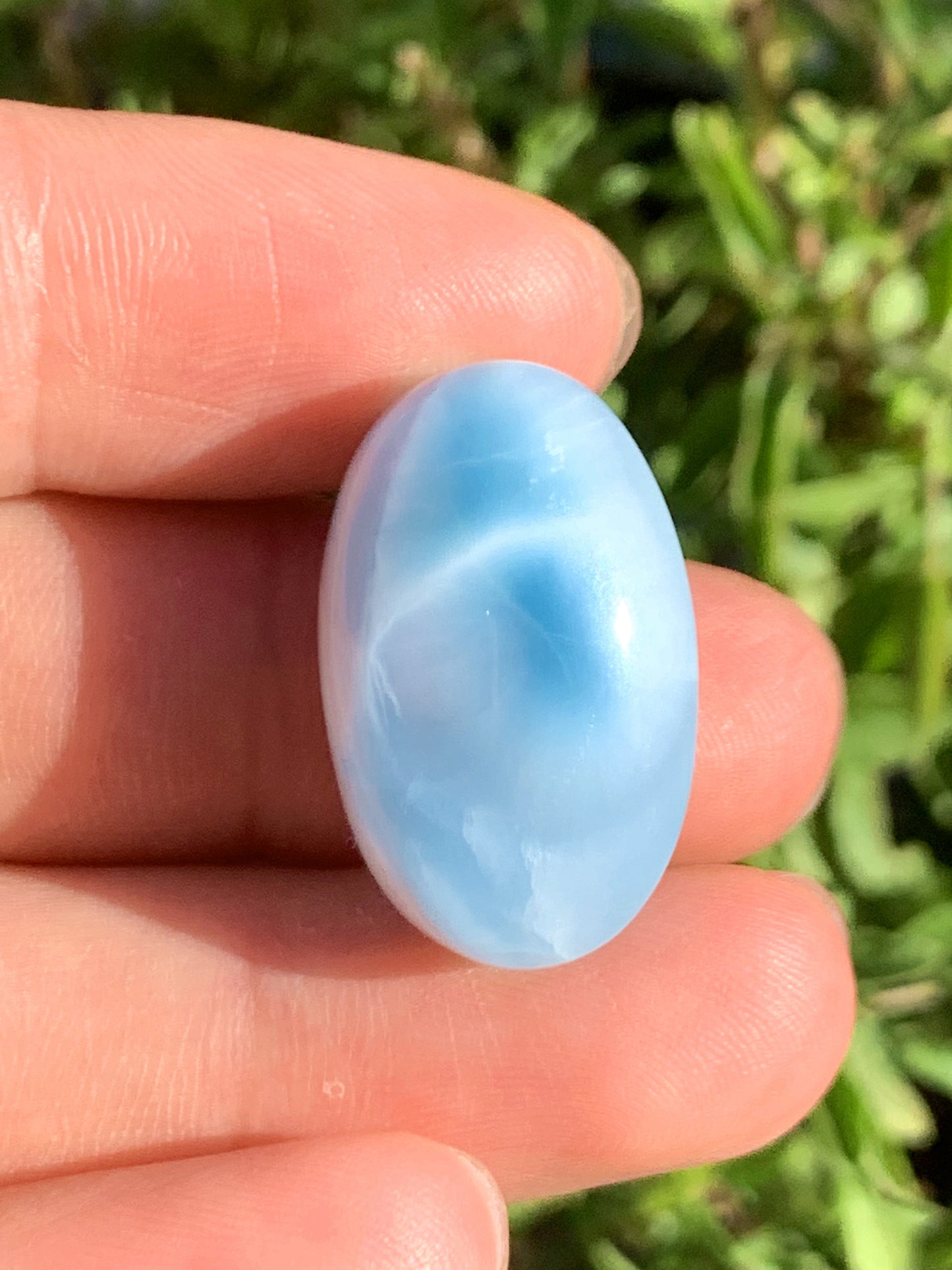 AAA Natural Authentic Dominican Larimar Pendant,Gems Jewelry,Gems Pendant,Crystal Pendant,ET834