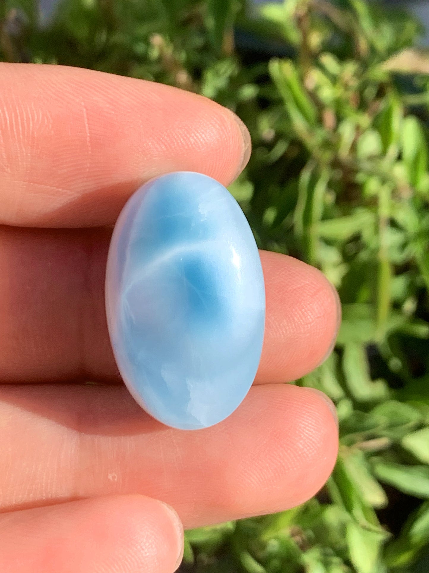 AAA Natural Authentic Dominican Larimar Pendant,Gems Jewelry,Gems Pendant,Crystal Pendant,ET834