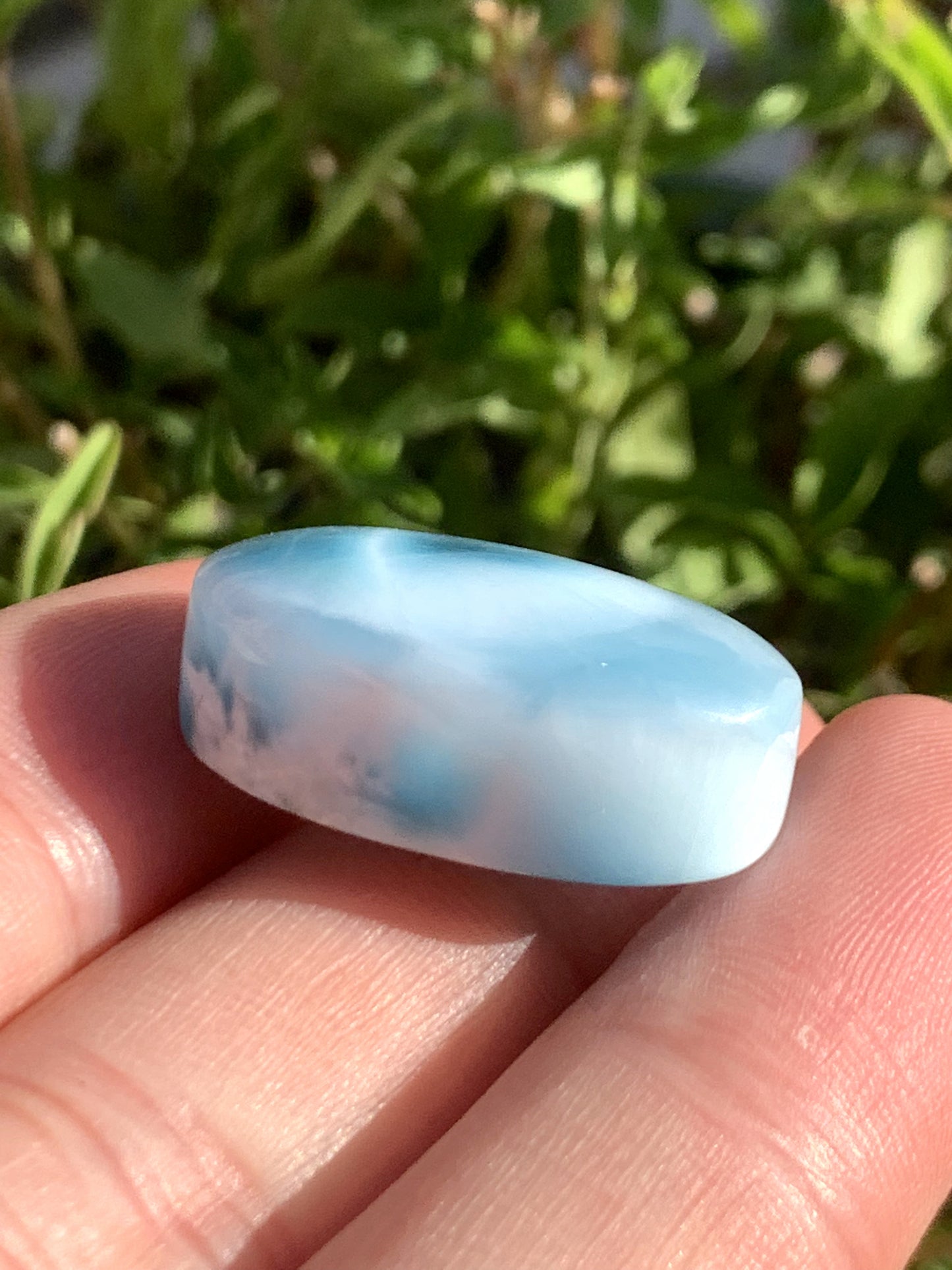 AAA Natural Authentic Dominican Larimar Pendant,Gems Jewelry,Gems Pendant,Crystal Pendant,ET834