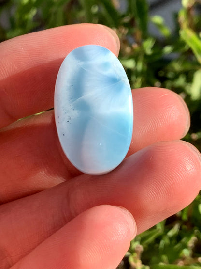 AAA Natural Authentic Dominican Larimar Pendant,Gems Jewelry,Gems Pendant,Crystal Pendant,ET834