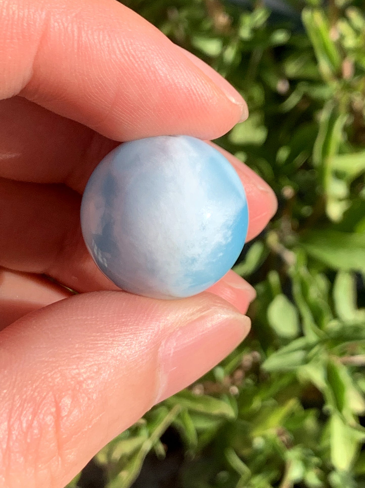 AAAA Natural Authentic Dominican Larimar Pendant,Gems Jewelry,Gems Pendant,Crystal Pendant,ET792