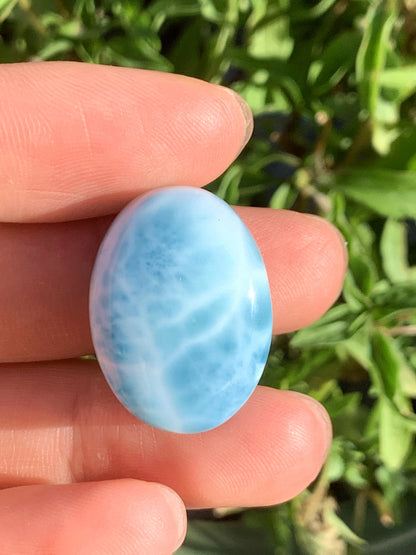 AAA Natural Authentic Dominican Larimar Pendant,Gems Jewelry,Gems Pendant,Crystal Pendant ET963