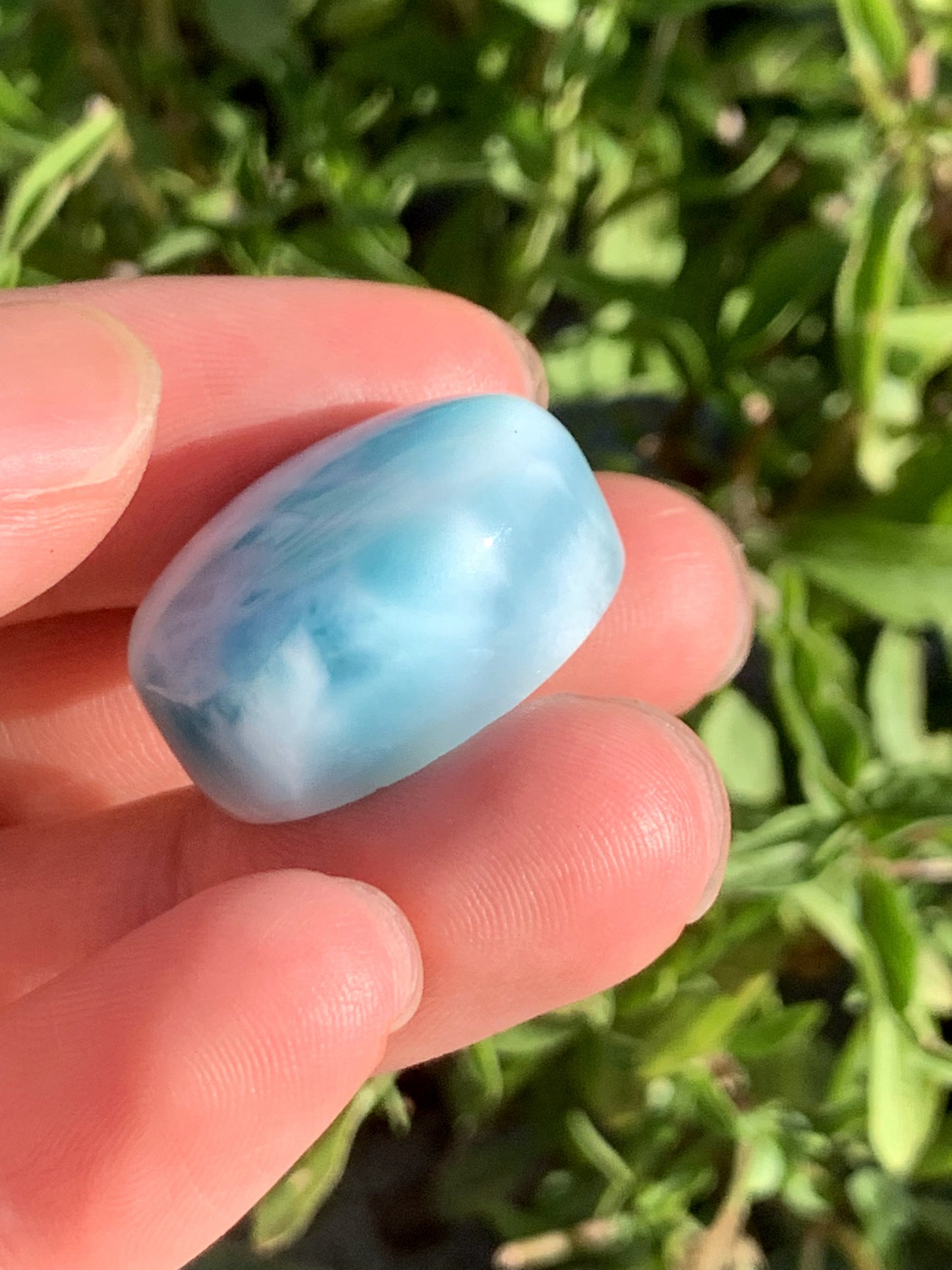 AAA Natural Authentic Dominican Larimar Pendant,Gems Jewelry,Gems Pendant,Crystal Pendant ET963