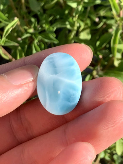 AAA Natural Authentic Dominican Larimar Pendant,Gems Jewelry,Gems Pendant,Crystal Pendant ET963