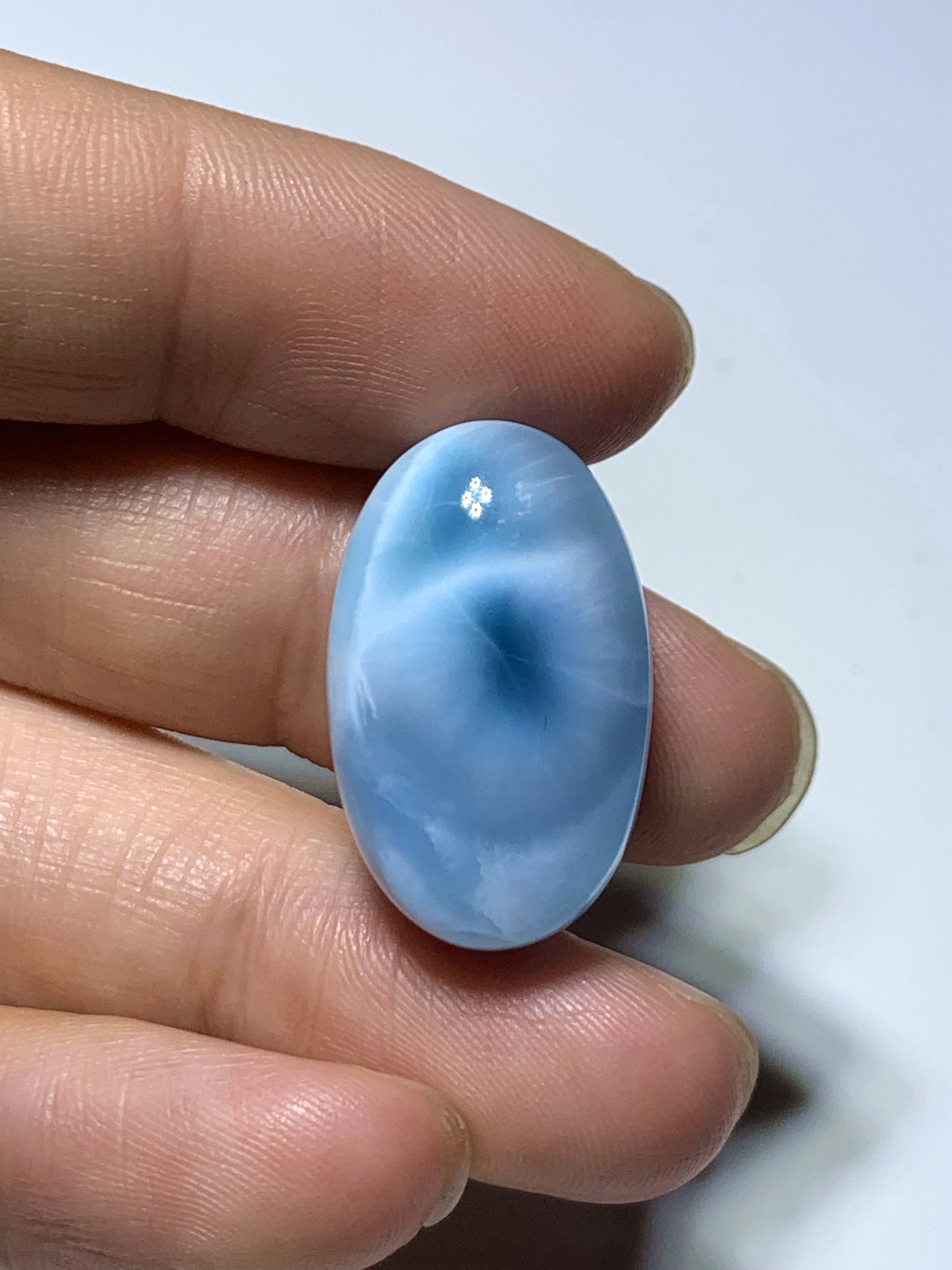 AAA Natural Authentic Dominican Larimar Pendant,Gems Jewelry,Gems Pendant,Crystal Pendant,ET834