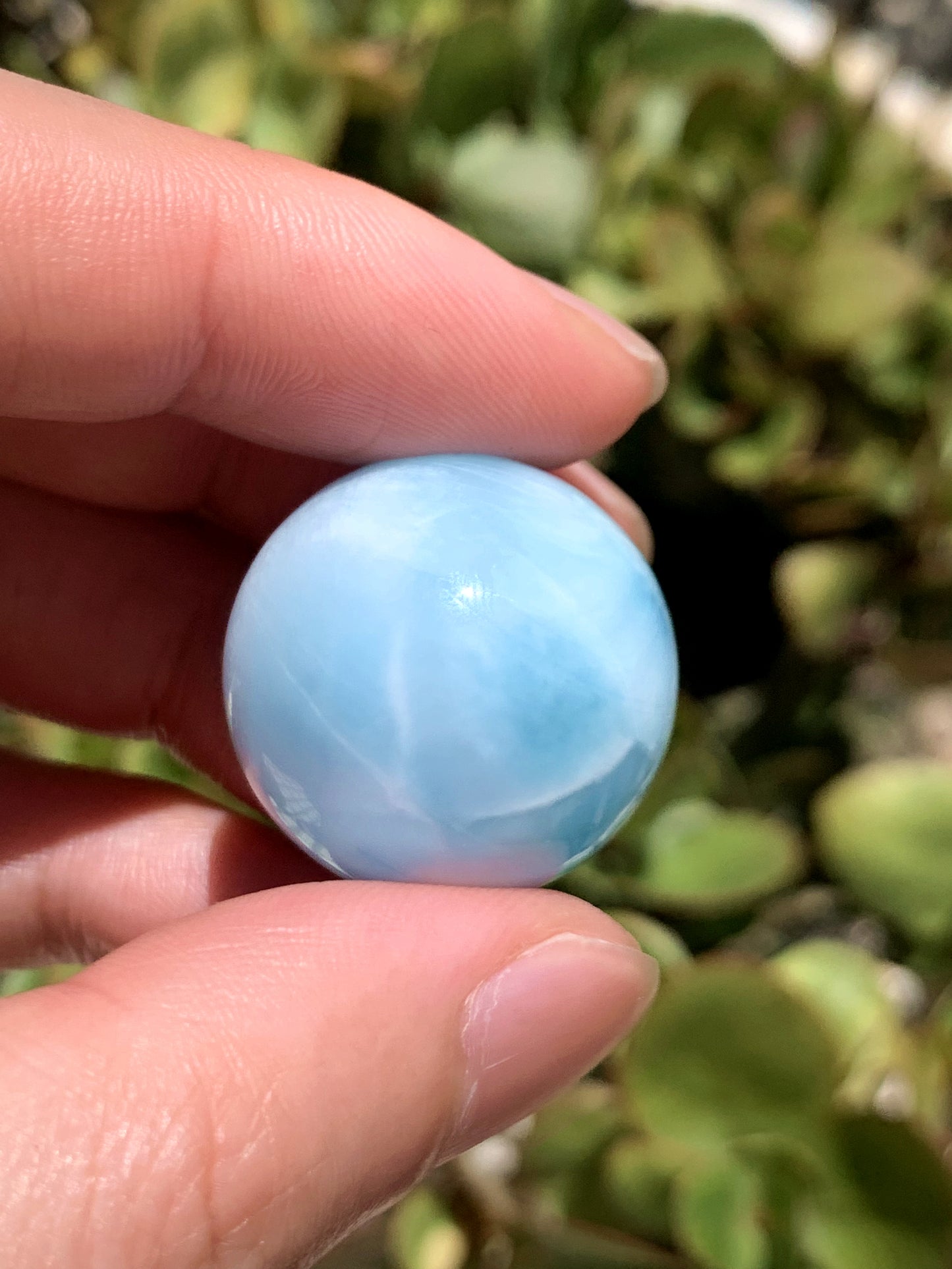 AAA Natural Authentic Dominican Larimar Pendant,Gems Jewelry,Gems Pendant,Crystal Pendant,ET967