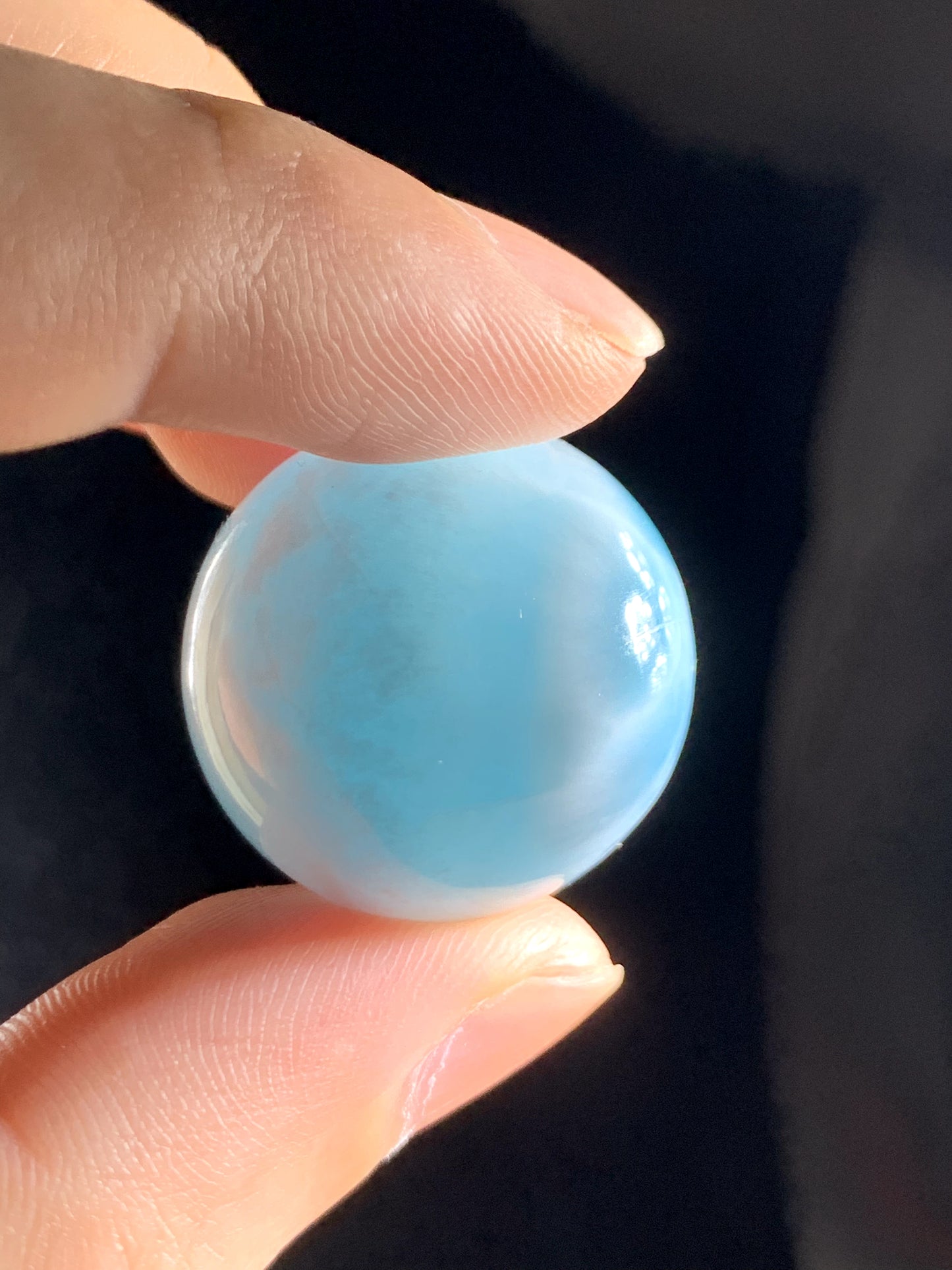 AAA Natural Authentic Dominican Larimar Pendant,Gems Jewelry,Gems Pendant,Crystal Pendant,ET967