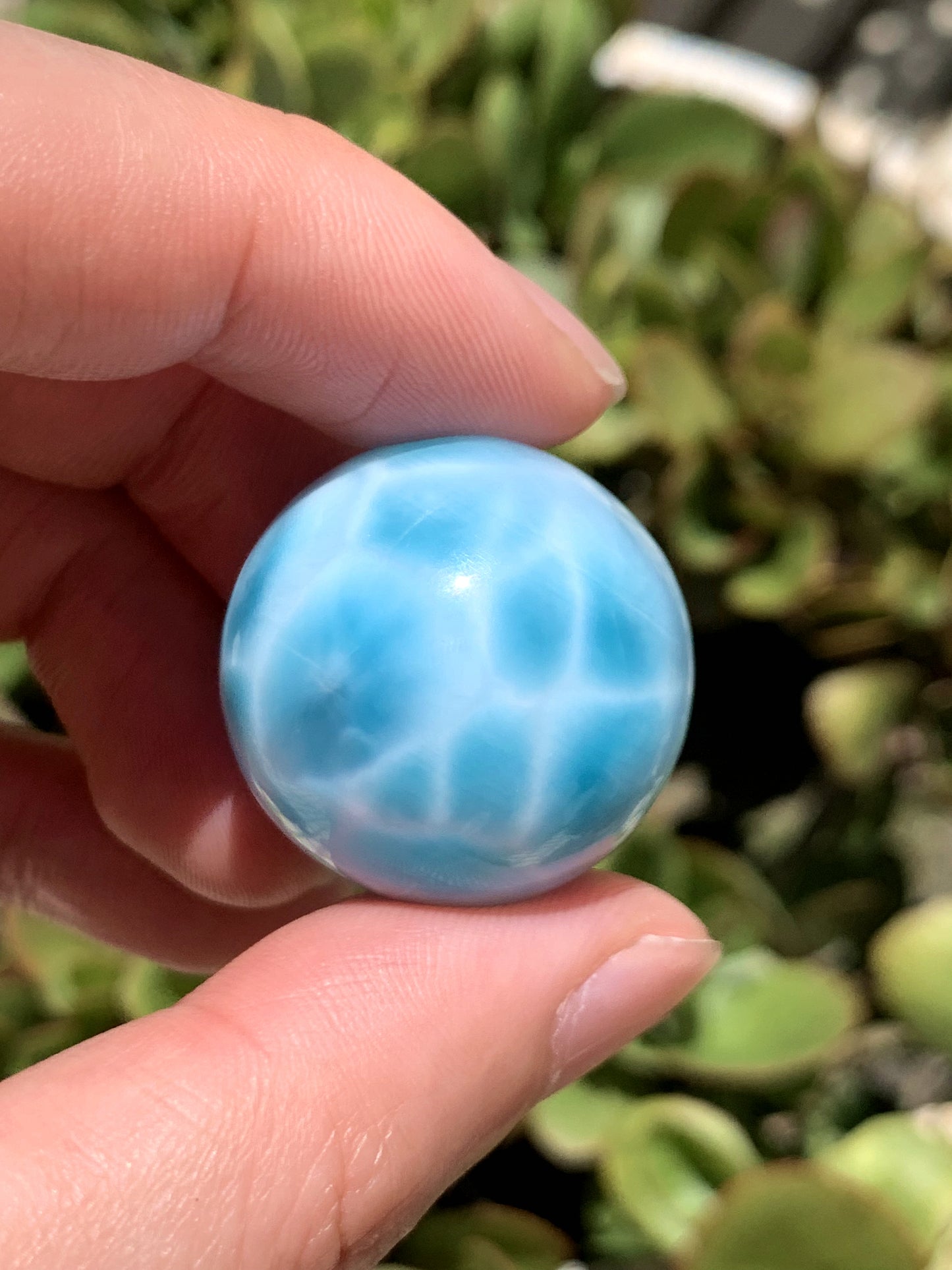 AAAA Natural Authentic Dominican Larimar Pendant,Gems Jewelry,Gems Pendant,Crystal Pendant,ET980