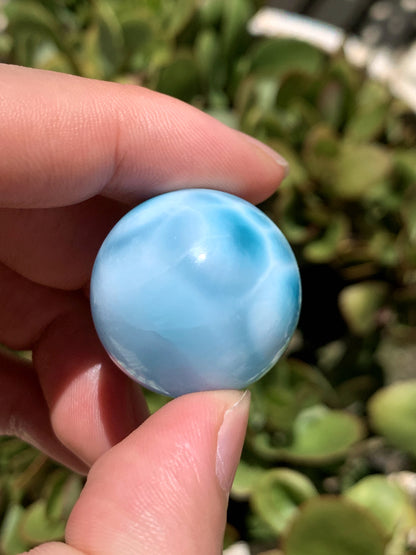 AAAA Natural Authentic Dominican Larimar Pendant,Gems Jewelry,Gems Pendant,Crystal Pendant,ET980