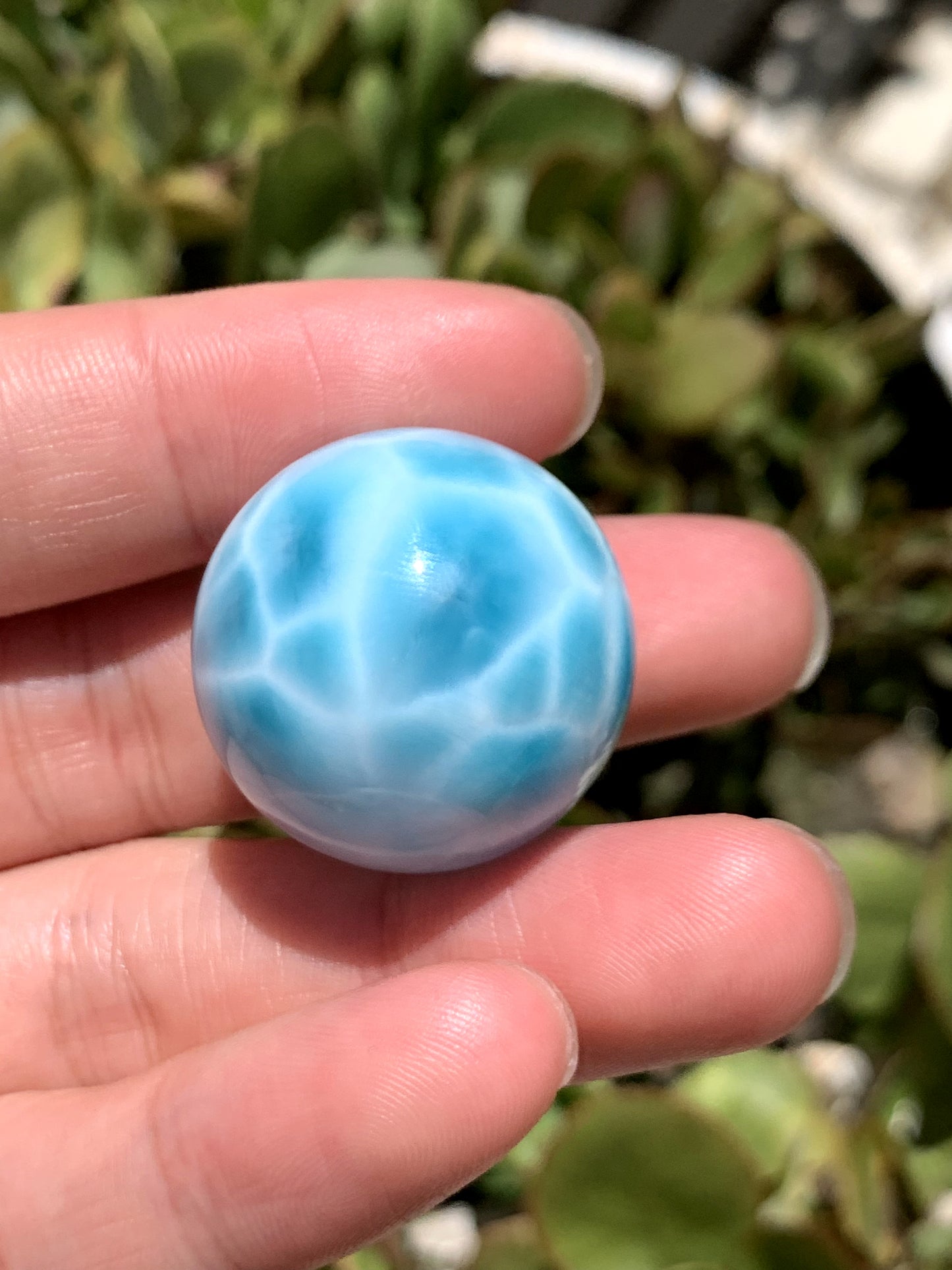 AAAA Natural Authentic Dominican Larimar Pendant,Gems Jewelry,Gems Pendant,Crystal Pendant,ET980