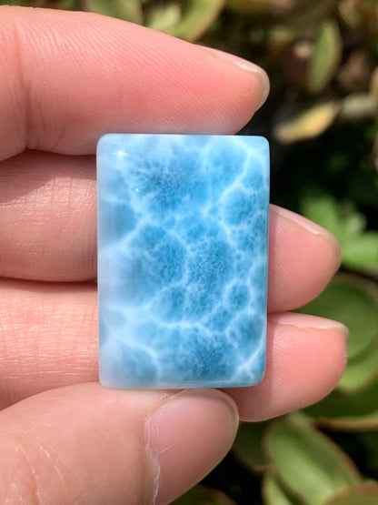 Larimar,AAAA+ Natural Authentic Dominican Larimar Pendant,Crystal Jewelry,Gems Jewelry,Larimar Jewelry ET206