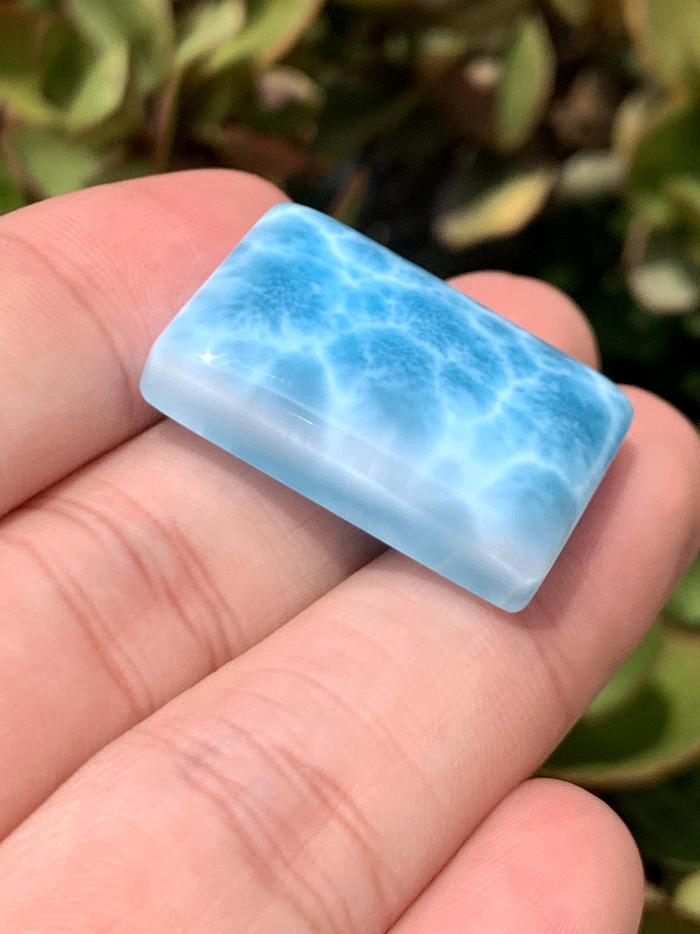 Larimar,AAAA+ Natural Authentic Dominican Larimar Pendant,Crystal Jewelry,Gems Jewelry,Larimar Jewelry ET206