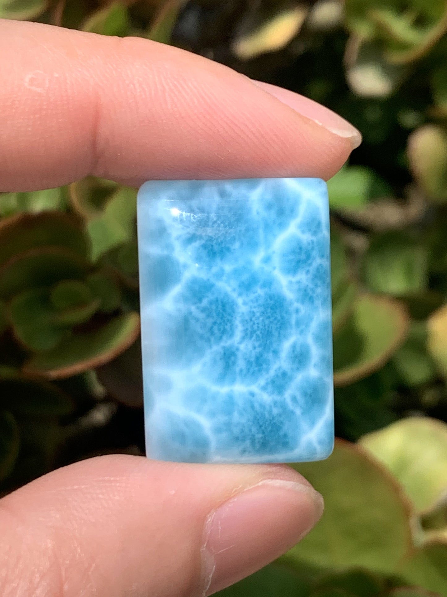 Larimar,AAAA+ Natural Authentic Dominican Larimar Pendant,Crystal Jewelry,Gems Jewelry,Larimar Jewelry ET206