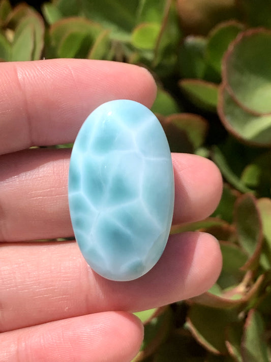 AAA Natural Authentic Dominican Larimar Pendant,Gems Jewelry,Gems Pendant,Crystal Pendant,ET252