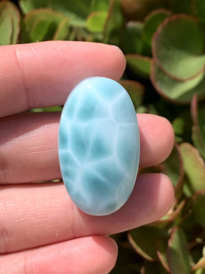 AAA Natural Authentic Dominican Larimar Pendant,Gems Jewelry,Gems Pendant,Crystal Pendant,ET252