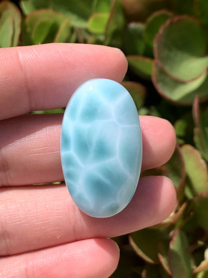 AAA Natural Authentic Dominican Larimar Pendant,Gems Jewelry,Gems Pendant,Crystal Pendant,ET252