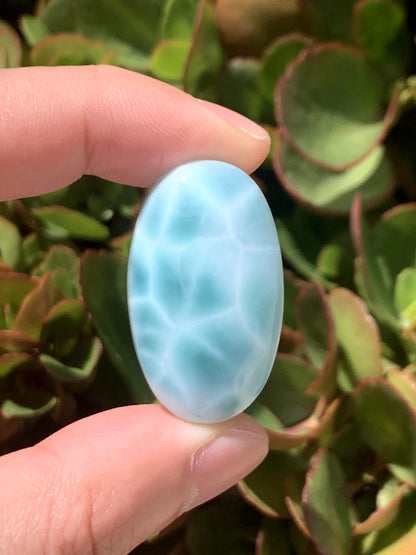 AAA Natural Authentic Dominican Larimar Pendant,Gems Jewelry,Gems Pendant,Crystal Pendant,ET252