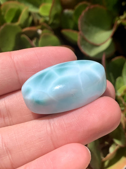 AAA Natural Authentic Dominican Larimar Pendant,Gems Jewelry,Gems Pendant,Crystal Pendant,ET252