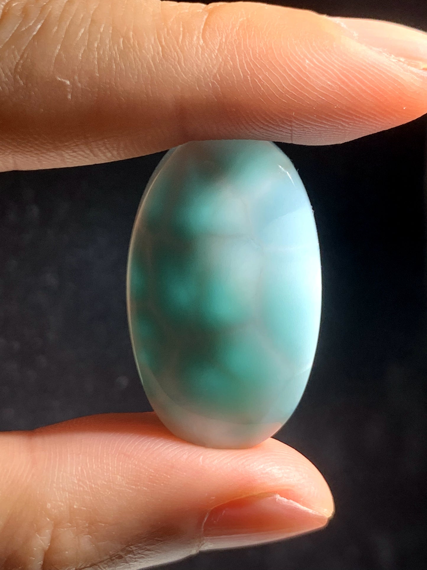 AAA Natural Authentic Dominican Larimar Pendant,Gems Jewelry,Gems Pendant,Crystal Pendant,ET252