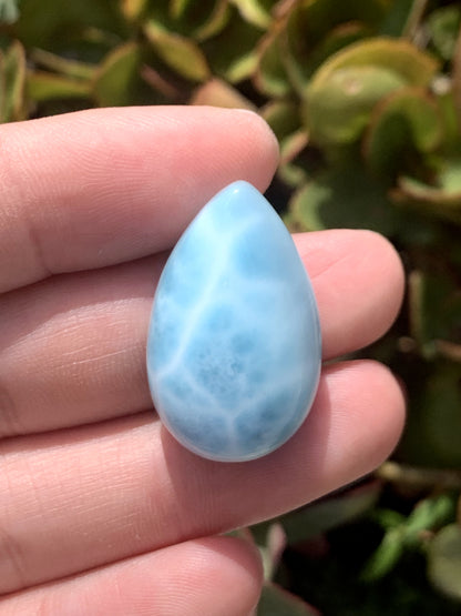 AAA Natural Authentic Dominican Larimar Pendant,Gems Jewelry,Gems Pendant,Crystal Pendant,ET259