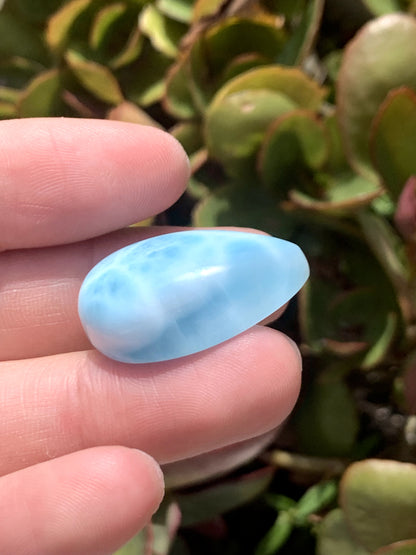 AAA Natural Authentic Dominican Larimar Pendant,Gems Jewelry,Gems Pendant,Crystal Pendant,ET259