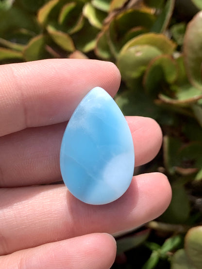 AAA Natural Authentic Dominican Larimar Pendant,Gems Jewelry,Gems Pendant,Crystal Pendant,ET259