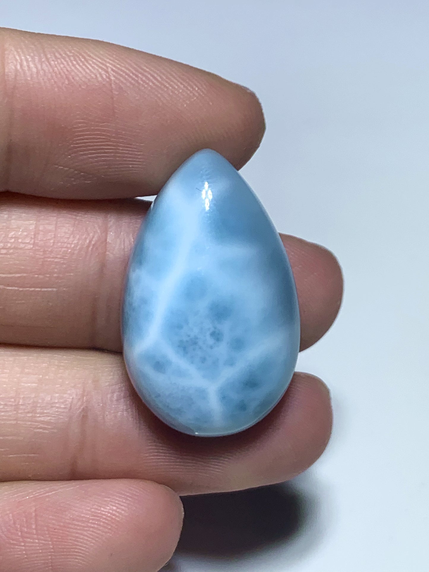 AAA Natural Authentic Dominican Larimar Pendant,Gems Jewelry,Gems Pendant,Crystal Pendant,ET259