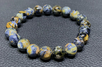 AAAA+ Authentic Natural Namibia Pietersite Bracelet,9mm Bracelet,Colored Bracelet,Handmade Jewelry ET852