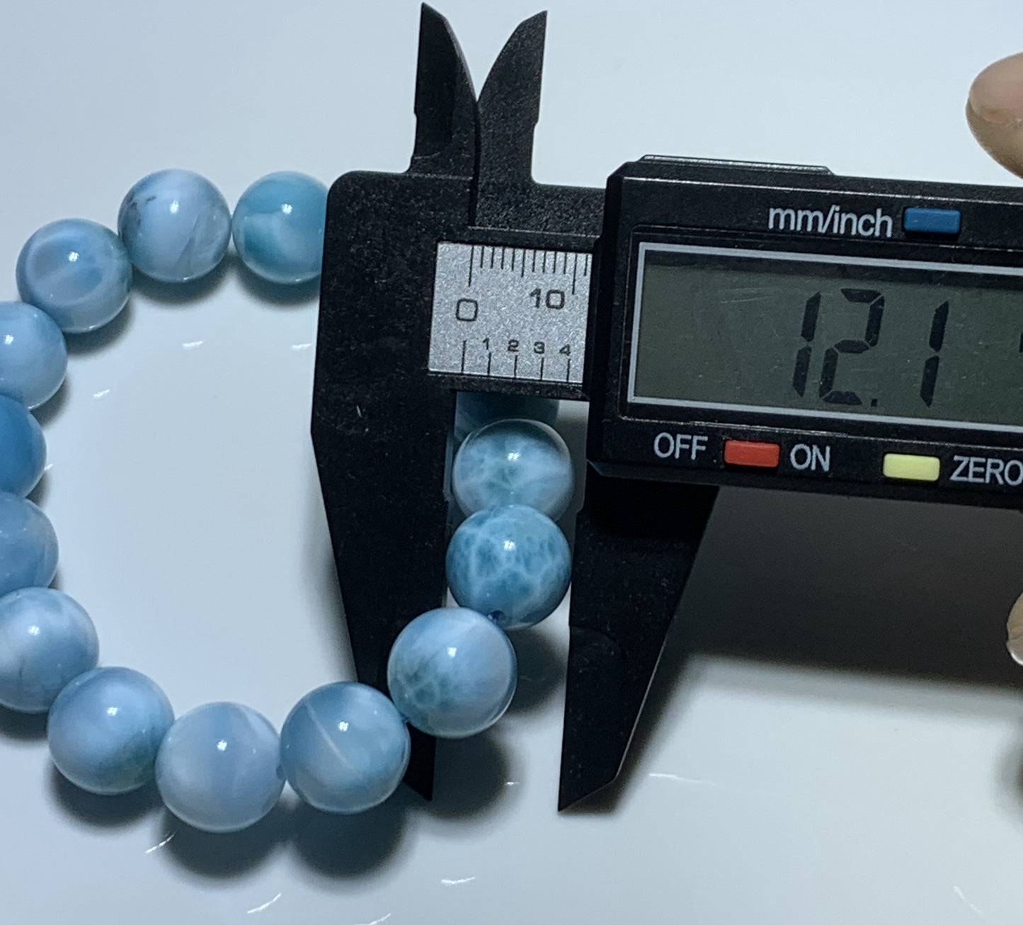 AAA Natural Authentic Dominican Larimar Bracelet,Larimar,Crystal Bracelet,Gems Bracelet ET626(01)