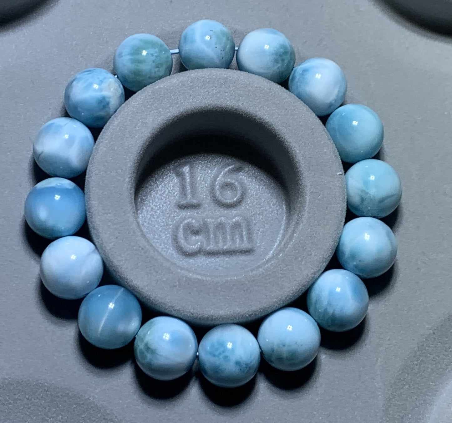 AAA Natural Authentic Dominican Larimar Bracelet,Larimar,Crystal Bracelet,Gems Bracelet ET626(01)