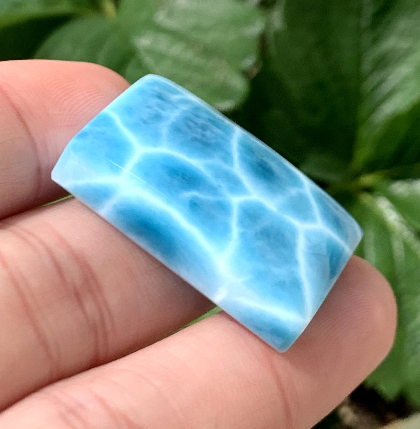 AAAAA Natural Authentic Dominican Larimar Pendant,Gems Jewelry,Gems Pendant,Crystal Pendant ET977