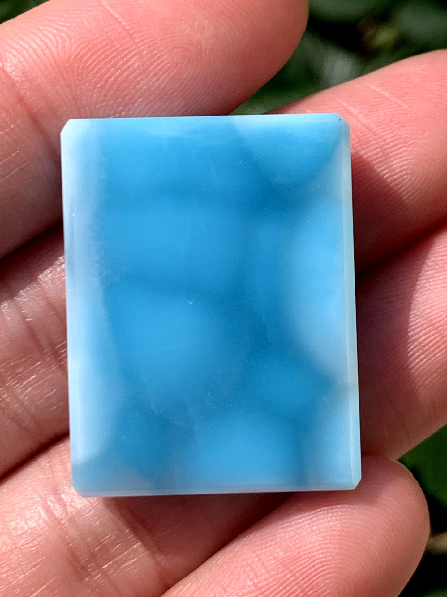 AAAAA Natural Authentic Dominican Larimar Pendant,Gems Jewelry,Gems Pendant,Crystal Pendant ET977