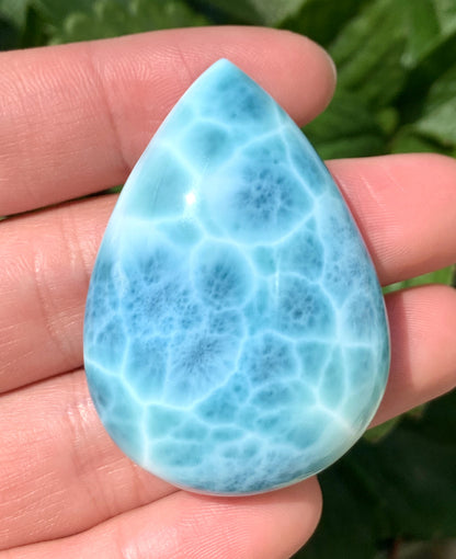 AAAA+ Natural Authentic Dominican Larimar Pendant,Gems Jewelry,Gems Pendant,Crystal Pendant,ET441