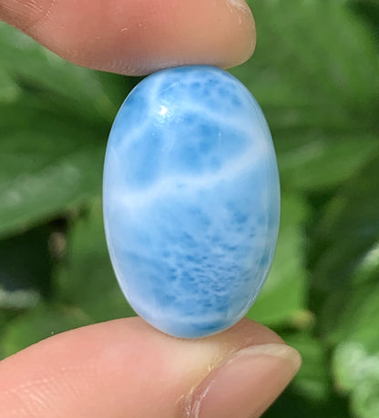 AAAA Natural Authentic Dominican Larimar Pendant,Gems Jewelry,Gems Pendant,Crystal Pendant,ET1093