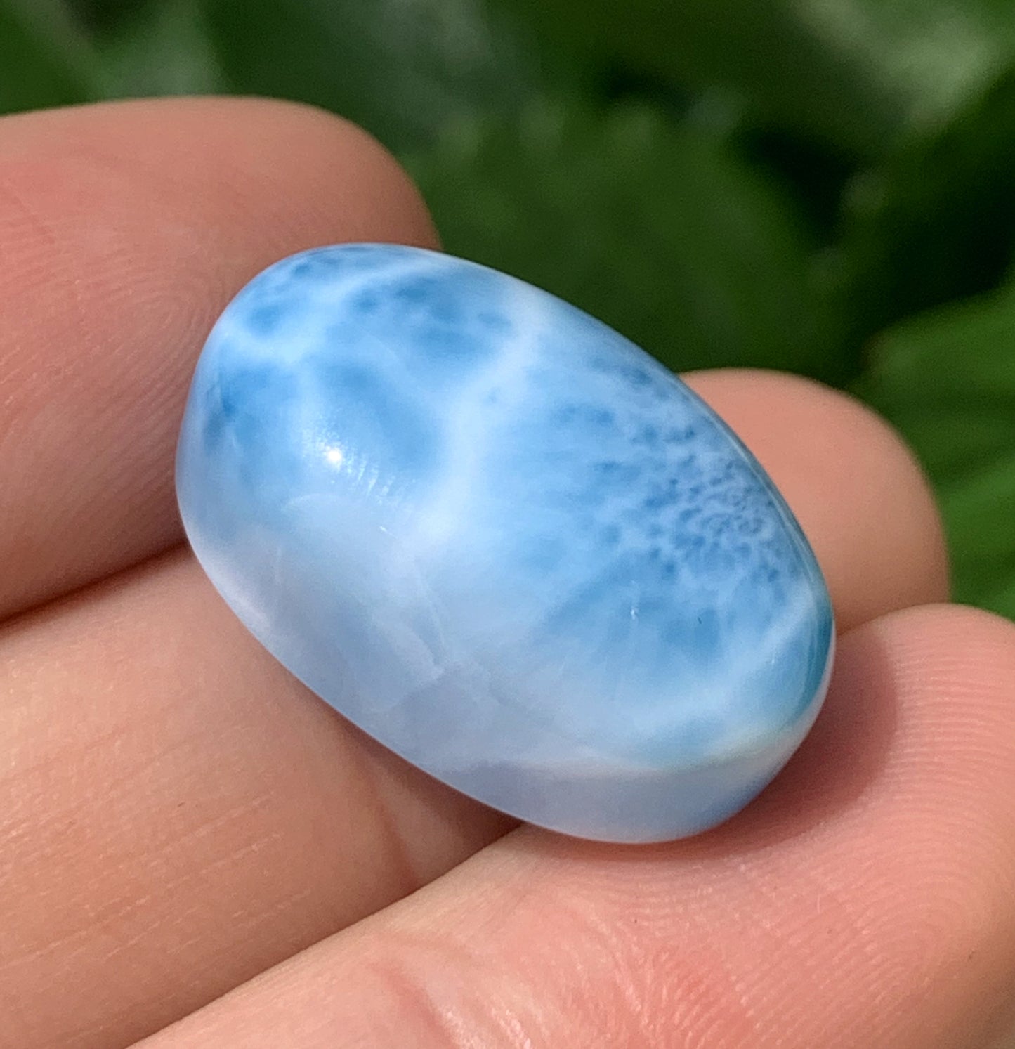 AAAA Natural Authentic Dominican Larimar Pendant,Gems Jewelry,Gems Pendant,Crystal Pendant,ET1093