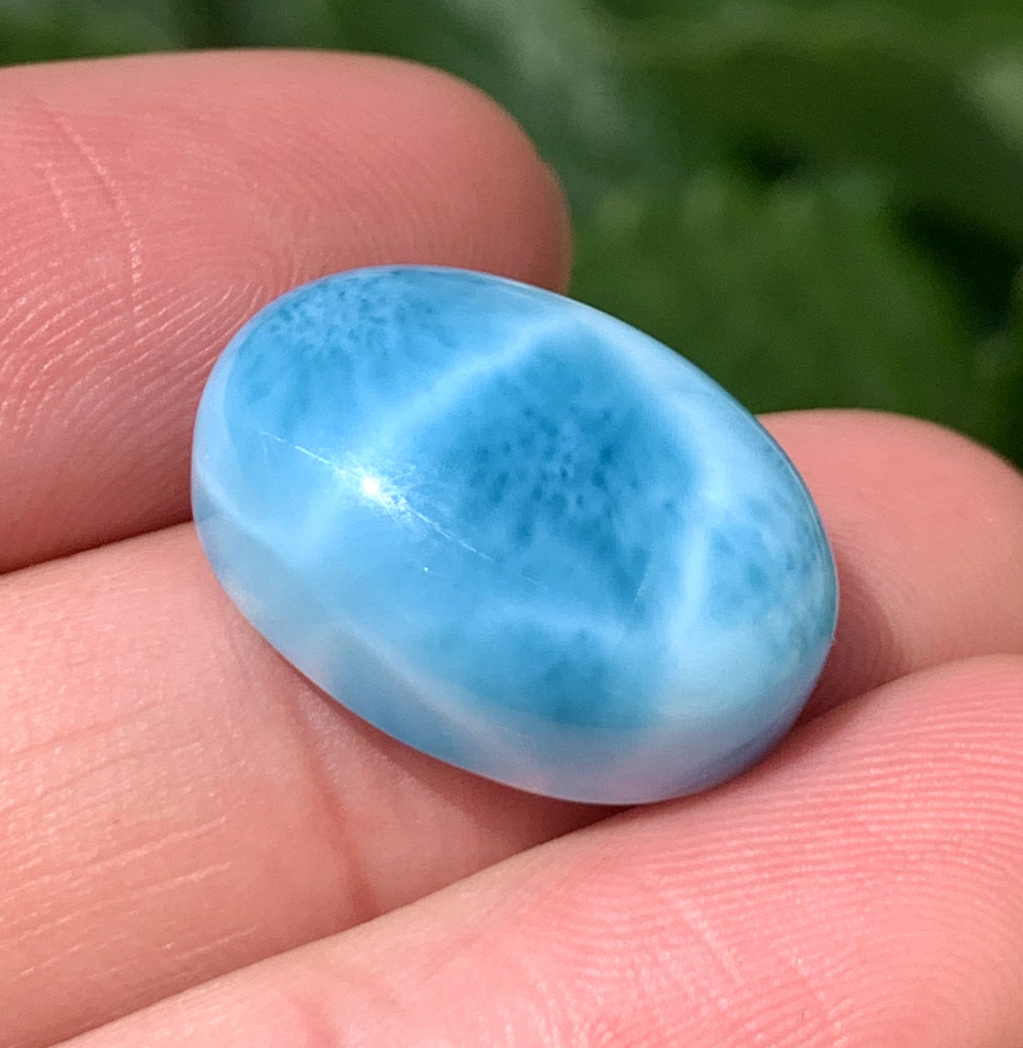 AAAA Natural Authentic Dominican Larimar Pendant,Gems Jewelry,Gems Pendant,Crystal Pendant,ET1103