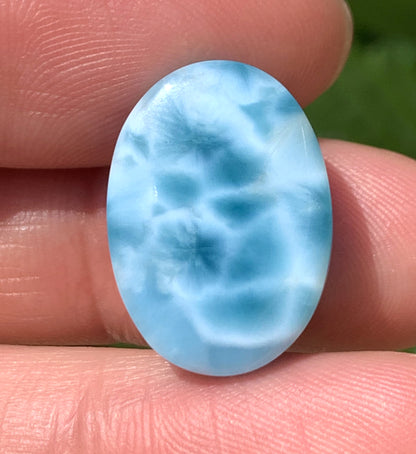 AAAA Natural Authentic Dominican Larimar Pendant,Gems Jewelry,Gems Pendant,Crystal Pendant,ET1103