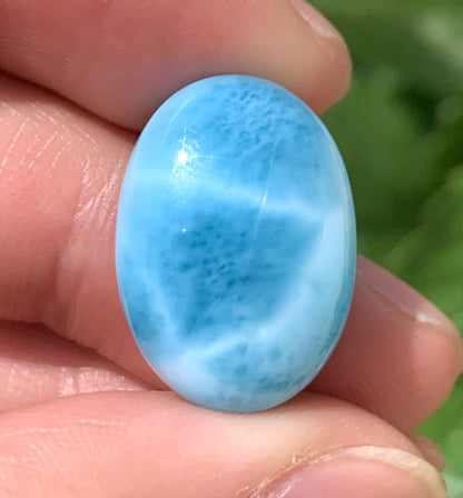 AAAA Natural Authentic Dominican Larimar Pendant,Gems Jewelry,Gems Pendant,Crystal Pendant,ET1103