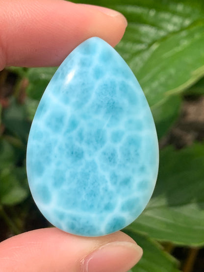 AAA Natural Authentic Dominican Larimar Pendant,Gems Jewelry,Gems Pendant,Crystal Pendant,ET539