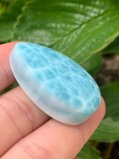 AAA Natural Authentic Dominican Larimar Pendant,Gems Jewelry,Gems Pendant,Crystal Pendant,ET539