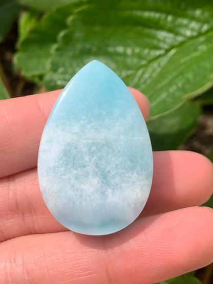 AAA Natural Authentic Dominican Larimar Pendant,Gems Jewelry,Gems Pendant,Crystal Pendant,ET539