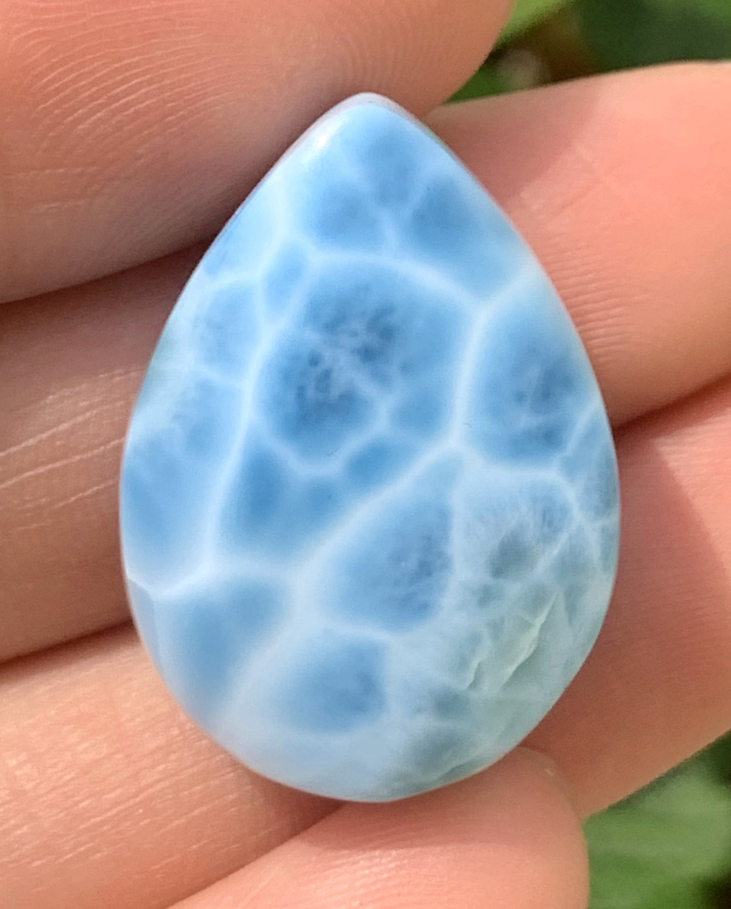 AAAAA Natural Authentic Dominican Larimar Pendants, Larimar Jewelry,Crystal Pendant,Gems Jewelry,Larimar Jewelry,ET202