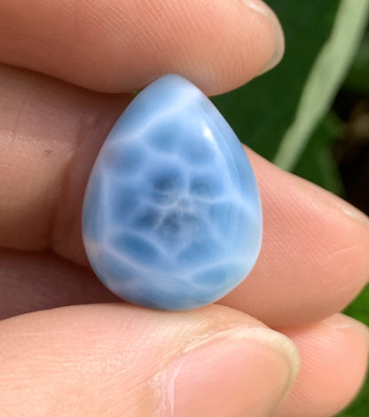 AAAA Natural Authentic Dominican Larimar Pendant,Gems Jewelry,Gems Pendant,Crystal Pendant,ET1118