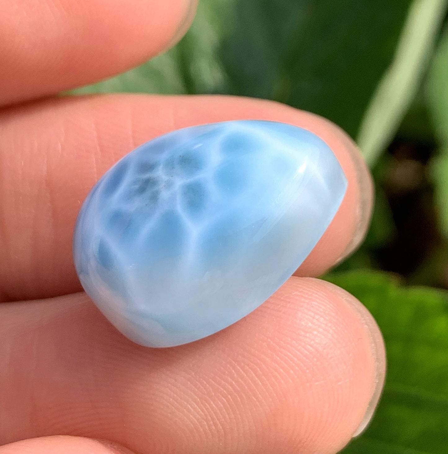 AAAA Natural Authentic Dominican Larimar Pendant,Gems Jewelry,Gems Pendant,Crystal Pendant,ET1118