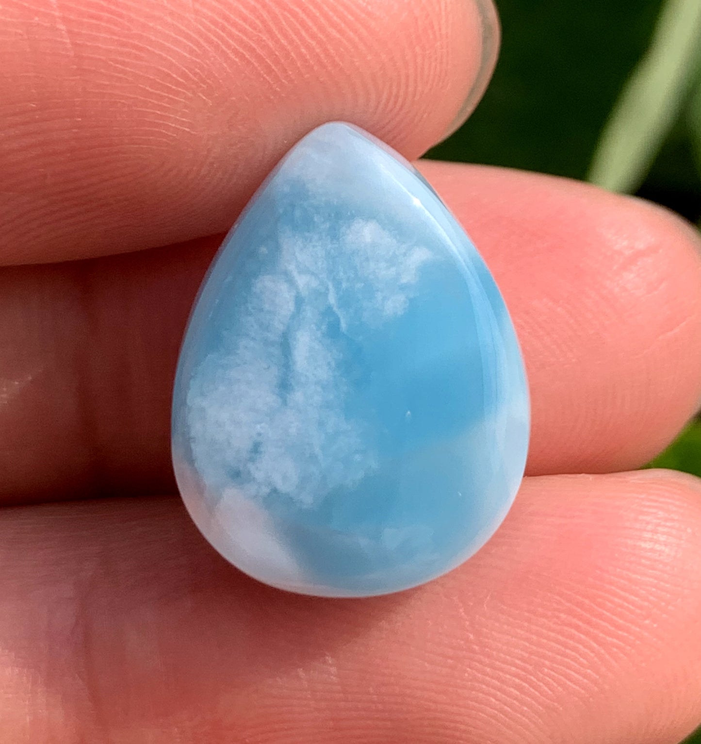 AAAA Natural Authentic Dominican Larimar Pendant,Gems Jewelry,Gems Pendant,Crystal Pendant,ET1118