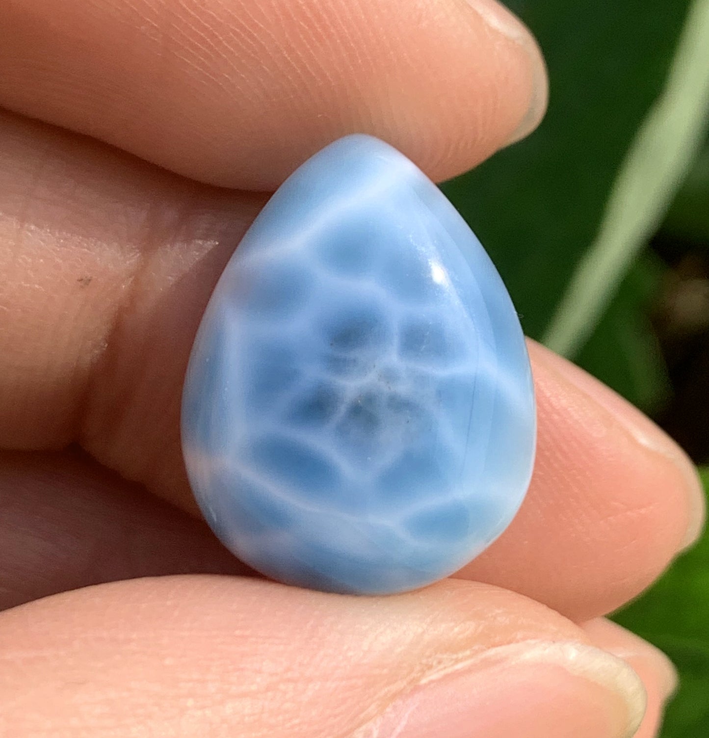 AAAA Natural Authentic Dominican Larimar Pendant,Gems Jewelry,Gems Pendant,Crystal Pendant,ET1118