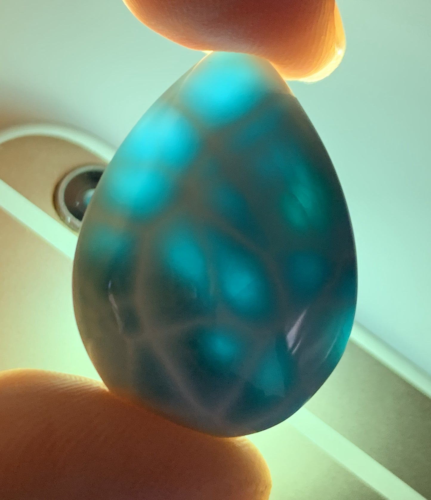 AAAAA Natural Authentic Dominican Larimar Pendants, Larimar Jewelry,Crystal Pendant,Gems Jewelry,Larimar Jewelry,ET202