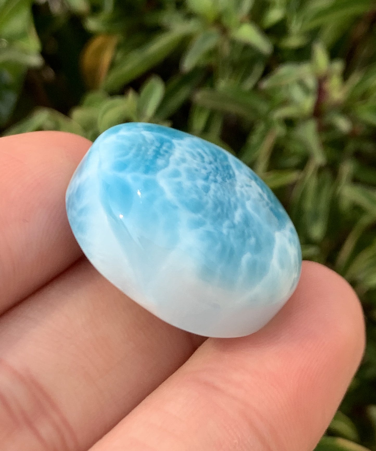 AAAA+ Natural Authentic Dominican Larimar Pendant,Gems Jewelry,Gems Pendant,Crystal Pendant ET867