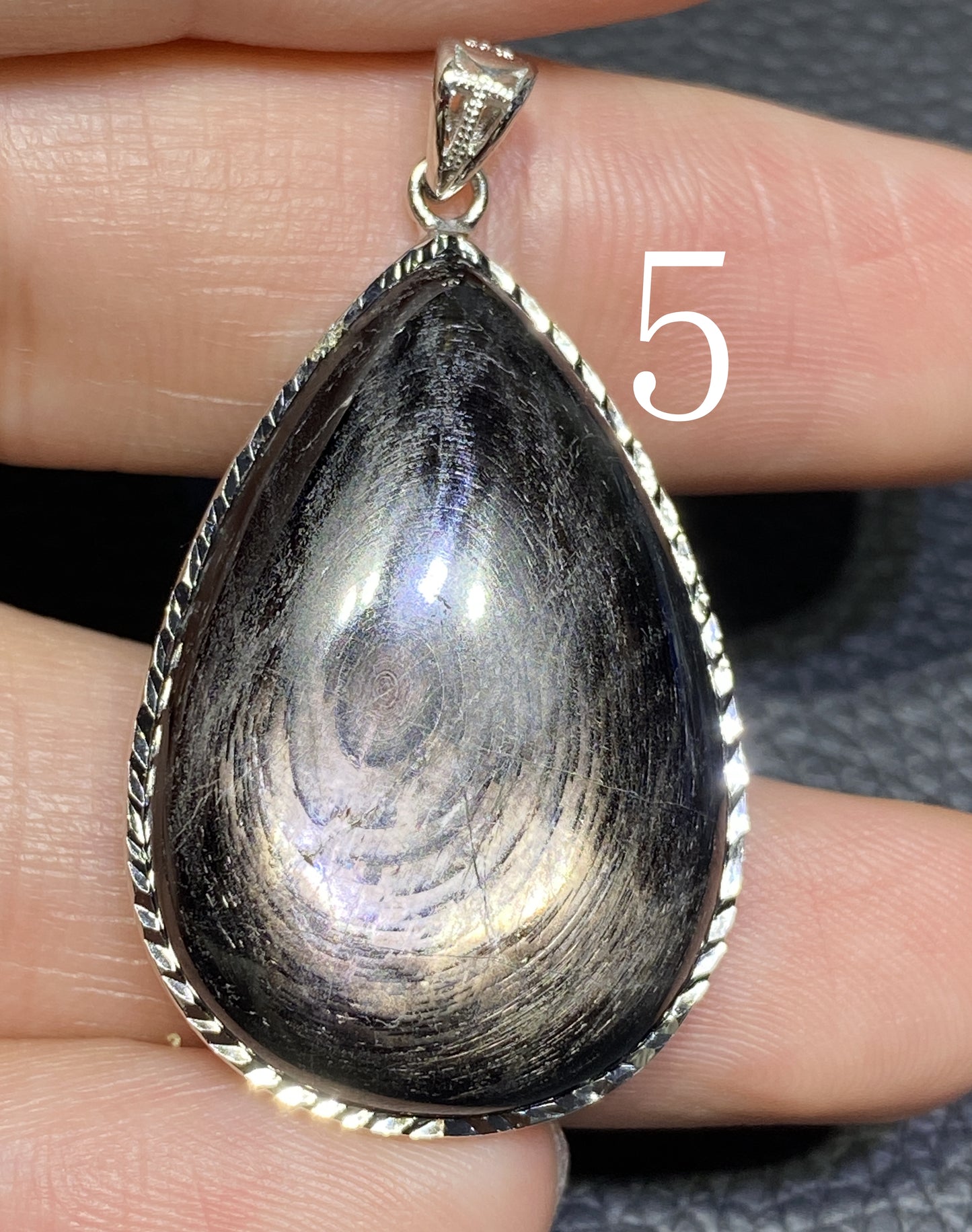 AAAA Natural Authentic Hypersthene Pendant,925 Silver Pendant,Gemstone Pendant,Handmade jewelry ET1131