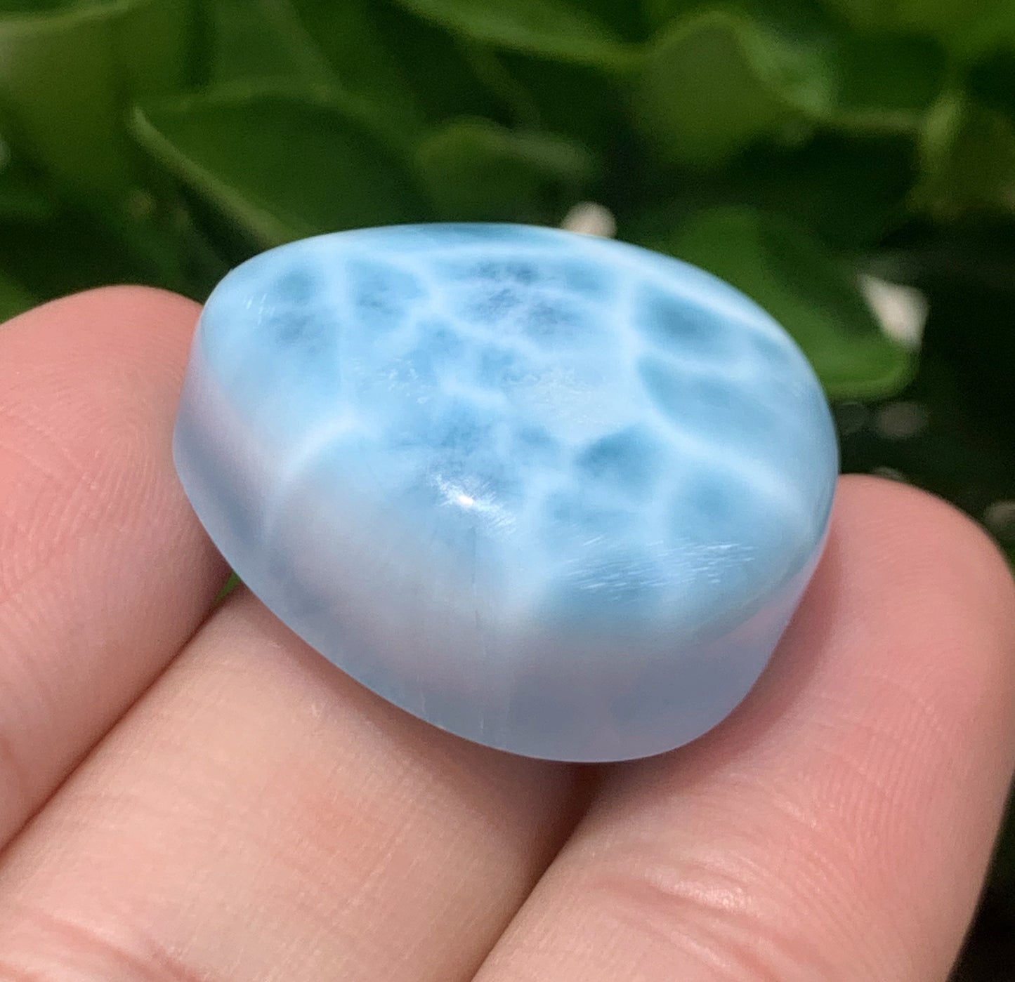 AAA+ Natural Authentic Dominican Larimar Pendant,Gems Jewelry,Gems Pendant,Crystal Pendant,ET331